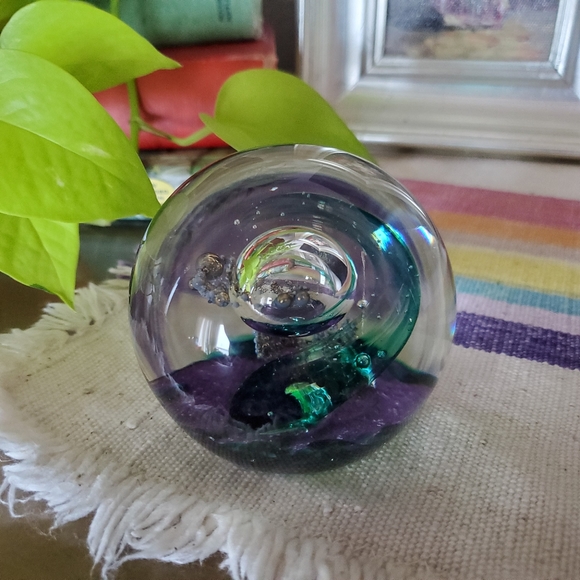 Selkirk Art Glass Hand-blown 'ICON' 2004 Scotland Paperweight - Picture 1 of 6